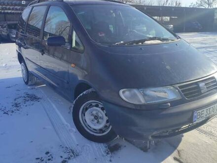 Синий Сеат Альхамбра, объемом двигателя 1.9 л и пробегом 450 тыс. км за 2800 $, фото 1 на Automoto.ua