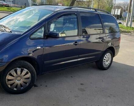 Синий Сеат Альхамбра, объемом двигателя 1.9 л и пробегом 351 тыс. км за 5500 $, фото 1 на Automoto.ua