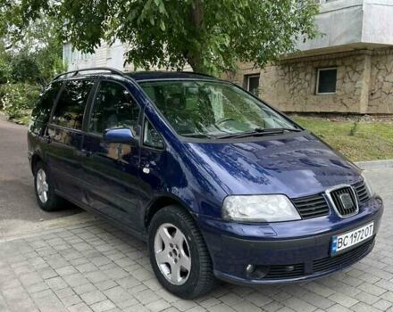 Синий Сеат Альхамбра, объемом двигателя 1.98 л и пробегом 236 тыс. км за 6500 $, фото 1 на Automoto.ua