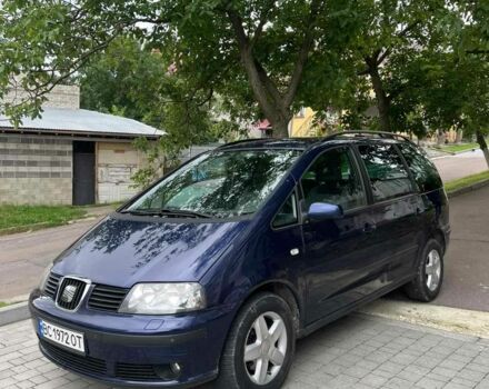 Синий Сеат Альхамбра, объемом двигателя 2 л и пробегом 236 тыс. км за 6500 $, фото 1 на Automoto.ua