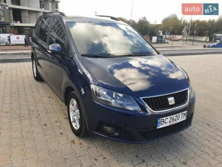 Синій Сеат Альхамбра, об'ємом двигуна 2 л та пробігом 260 тис. км за 13999 $, фото 1 на Automoto.ua