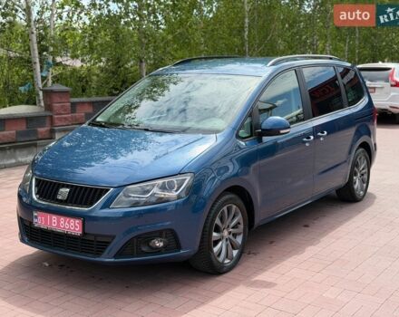 Синий Сеат Альхамбра, объемом двигателя 2 л и пробегом 240 тыс. км за 14800 $, фото 1 на Automoto.ua