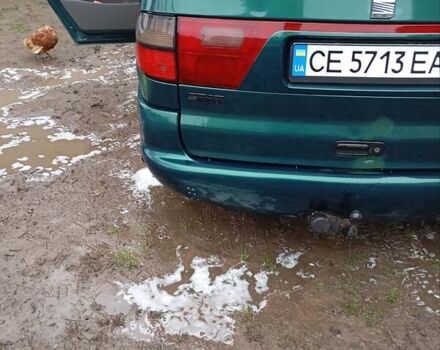 Зеленый Сеат Альхамбра, объемом двигателя 1.9 л и пробегом 327 тыс. км за 2800 $, фото 11 на Automoto.ua