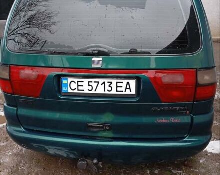 Зеленый Сеат Альхамбра, объемом двигателя 1.9 л и пробегом 327 тыс. км за 2800 $, фото 1 на Automoto.ua