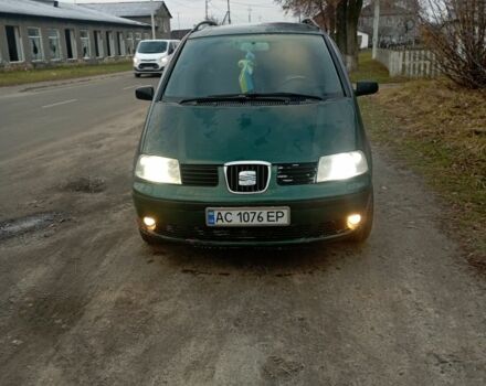Сеат Альхамбра 2003 в Любешов на Automoto.ua Зеленый Сеат Альхамбра, объемом двигателя 1.9 л и пробегом 320 тыс. км за 3900 $, фото 5 на Automoto.ua