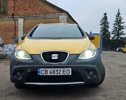 Жовтий Сеат Алтеа Фрітрек, об'ємом двигуна 1.98 л та пробігом 390 тис. км за 6500 $, фото 1 на Automoto.ua