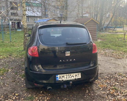 Черный Сеат Алтеа, объемом двигателя 1.9 л и пробегом 280 тыс. км за 5300 $, фото 3 на Automoto.ua