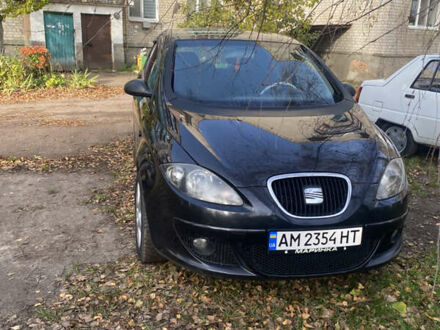 Черный Сеат Алтеа, объемом двигателя 1.9 л и пробегом 280 тыс. км за 5300 $, фото 1 на Automoto.ua
