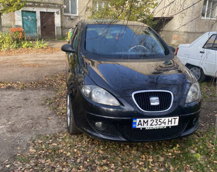 Черный Сеат Алтеа, объемом двигателя 1.9 л и пробегом 280 тыс. км за 5300 $, фото 1 на Automoto.ua