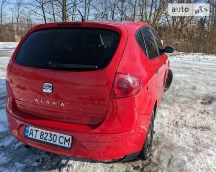 Червоний Сеат Altea, об'ємом двигуна 1.6 л та пробігом 349 тис. км за 4700 $, фото 1 на Automoto.ua