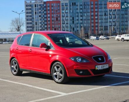Красный Сеат Алтеа, объемом двигателя 1.6 л и пробегом 130 тыс. км за 9800 $, фото 1 на Automoto.ua