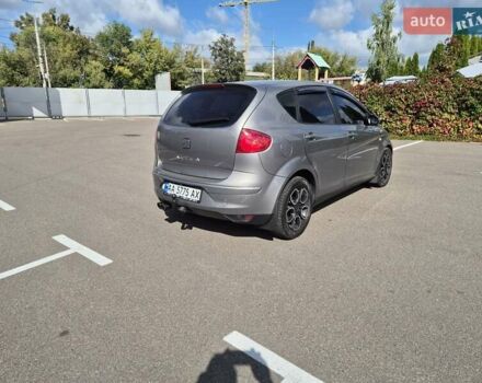 Сірий Сеат Altea, об'ємом двигуна 1.97 л та пробігом 192 тис. км за 6500 $, фото 8 на Automoto.ua