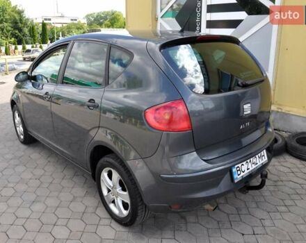 Сірий Сеат Altea, об'ємом двигуна 1.6 л та пробігом 215 тис. км за 4999 $, фото 11 на Automoto.ua