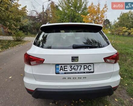 Белый Сеат Arona, объемом двигателя 1 л и пробегом 119 тыс. км за 14750 $, фото 5 на Automoto.ua
