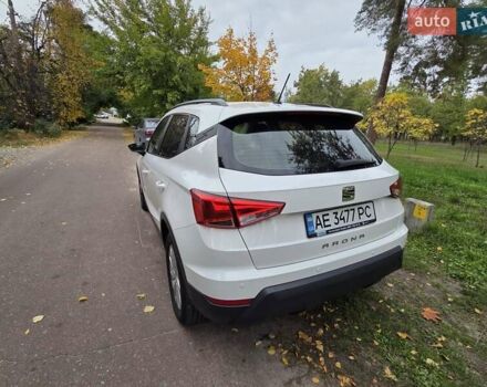 Белый Сеат Arona, объемом двигателя 1 л и пробегом 119 тыс. км за 14750 $, фото 4 на Automoto.ua