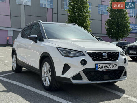 Сеат Arona 2023 в Киеве на Automoto.ua Белый Сеат Arona, объемом двигателя 1.6 л и пробегом 15 тыс. км за 23500 $, фото 1 на Automoto.ua