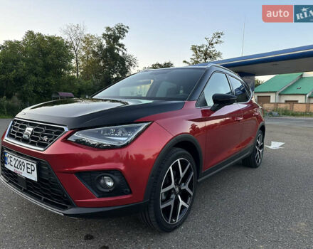 Красный Сеат Arona, объемом двигателя 1 л и пробегом 50 тыс. км за 15500 $, фото 1 на Automoto.ua