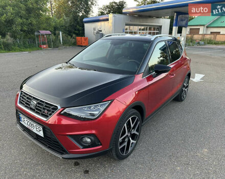 Красный Сеат Arona, объемом двигателя 1 л и пробегом 50 тыс. км за 15500 $, фото 2 на Automoto.ua