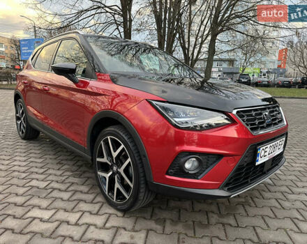 Красный Сеат Arona, объемом двигателя 1 л и пробегом 50 тыс. км за 15500 $, фото 1 на Automoto.ua