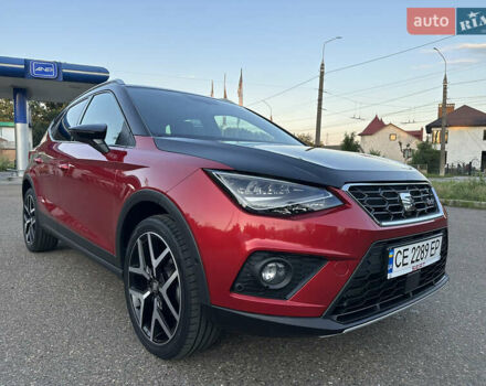 Червоний Сеат Arona, об'ємом двигуна 1 л та пробігом 50 тис. км за 15500 $, фото 1 на Automoto.ua