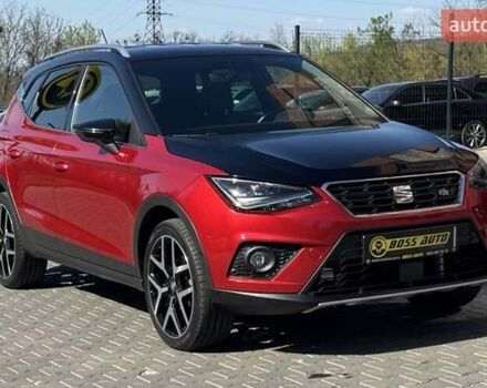 Красный Сеат Arona, объемом двигателя 1 л и пробегом 50 тыс. км за 15900 $, фото 1 на Automoto.ua