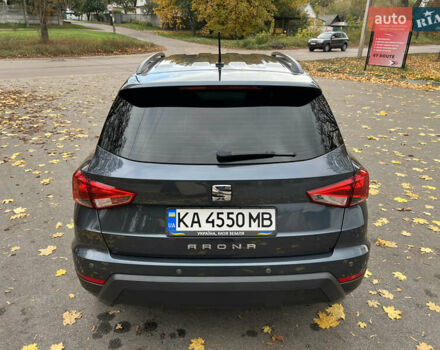 Сірий Сеат Arona, об'ємом двигуна 1 л та пробігом 37 тис. км за 14999 $, фото 19 на Automoto.ua