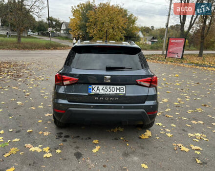 Сірий Сеат Arona, об'ємом двигуна 1 л та пробігом 37 тис. км за 14999 $, фото 6 на Automoto.ua