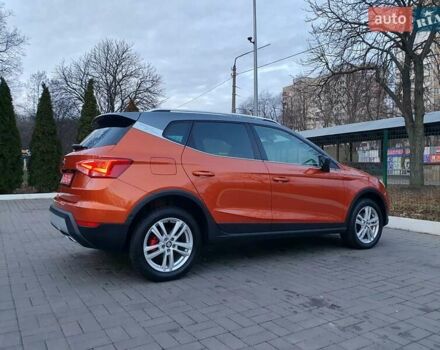 Помаранчевий Сеат Arona, об'ємом двигуна 1.5 л та пробігом 35 тис. км за 15599 $, фото 12 на Automoto.ua