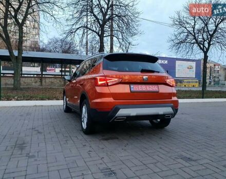 Помаранчевий Сеат Arona, об'ємом двигуна 1.5 л та пробігом 35 тис. км за 15599 $, фото 6 на Automoto.ua