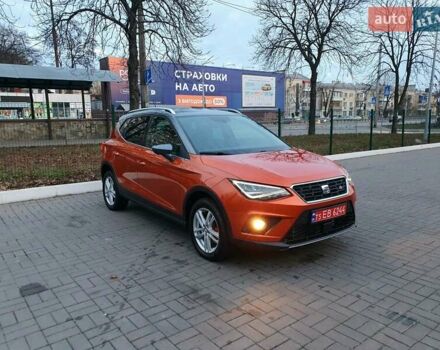 Помаранчевий Сеат Arona, об'ємом двигуна 1.5 л та пробігом 35 тис. км за 15599 $, фото 16 на Automoto.ua