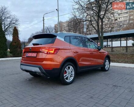 Помаранчевий Сеат Arona, об'ємом двигуна 1.5 л та пробігом 35 тис. км за 15599 $, фото 11 на Automoto.ua