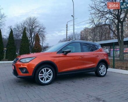 Помаранчевий Сеат Arona, об'ємом двигуна 1.5 л та пробігом 35 тис. км за 15599 $, фото 1 на Automoto.ua