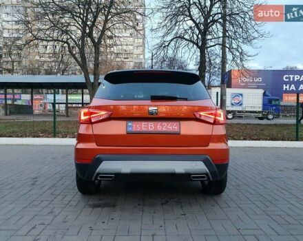 Помаранчевий Сеат Arona, об'ємом двигуна 1.5 л та пробігом 35 тис. км за 15599 $, фото 8 на Automoto.ua