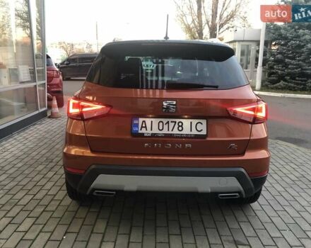 Оранжевый Сеат Arona, объемом двигателя 1 л и пробегом 80 тыс. км за 16500 $, фото 5 на Automoto.ua