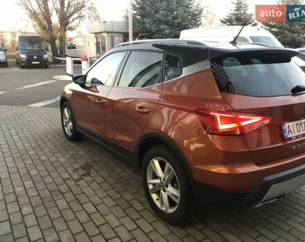 Оранжевый Сеат Arona, объемом двигателя 1 л и пробегом 80 тыс. км за 16500 $, фото 6 на Automoto.ua