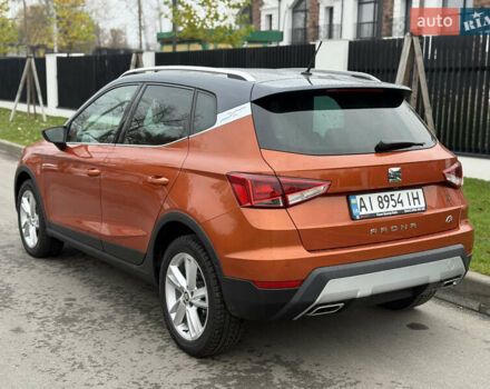 Оранжевый Сеат Arona, объемом двигателя 1 л и пробегом 43 тыс. км за 15999 $, фото 6 на Automoto.ua