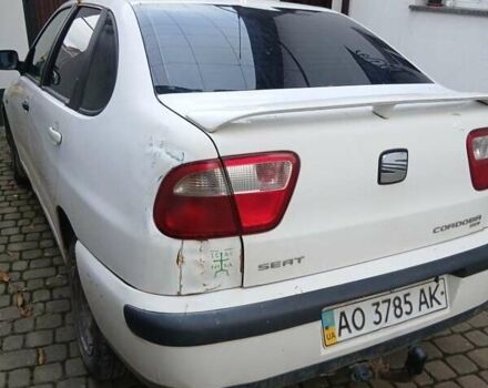 Сеат Кордоба 2001 в Иршава на Automoto.ua Белый Сеат Кордоба, объемом двигателя 0 л и пробегом 385 тыс. км за 2200 $, фото 2 на Automoto.ua