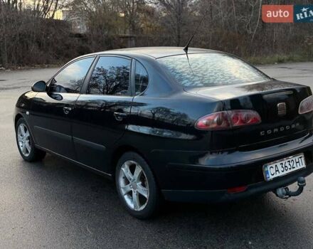 Черный Сеат Кордоба, объемом двигателя 1.98 л и пробегом 250 тыс. км за 3350 $, фото 6 на Automoto.ua