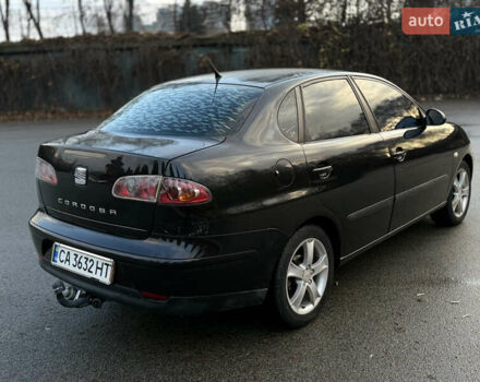 Черный Сеат Кордоба, объемом двигателя 1.98 л и пробегом 170 тыс. км за 3500 $, фото 4 на Automoto.ua