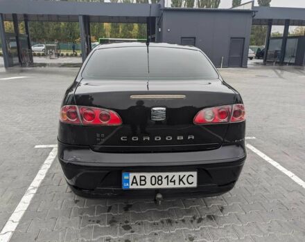 Черный Сеат Кордоба, объемом двигателя 2 л и пробегом 220 тыс. км за 3500 $, фото 2 на Automoto.ua