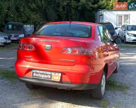 Червоний Сеат Cordoba, об'ємом двигуна 1.4 л та пробігом 166 тис. км за 4830 $, фото 4 на Automoto.ua