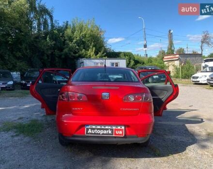 Червоний Сеат Cordoba, об'ємом двигуна 1.4 л та пробігом 166 тис. км за 4830 $, фото 12 на Automoto.ua