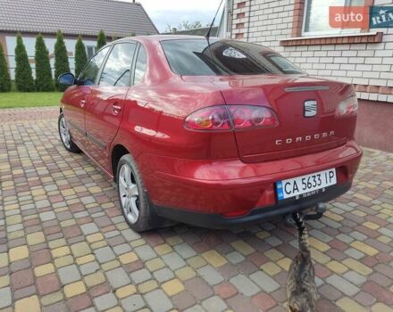 Красный Сеат Кордоба, объемом двигателя 1.98 л и пробегом 80 тыс. км за 8000 $, фото 3 на Automoto.ua