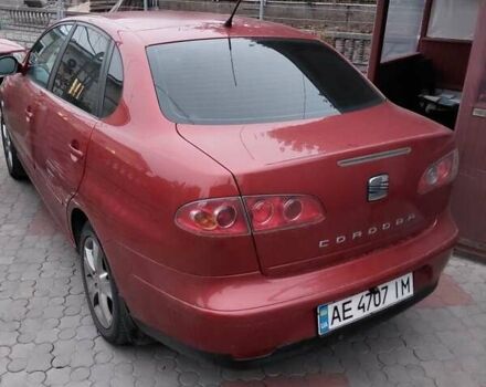 Сеат Кордоба 2008 в Днепре (Днепропетровске) на Automoto.ua Красный Сеат Кордоба, объемом двигателя 2 л и пробегом 245 тыс. км за 4500 $, фото 2 на Automoto.ua