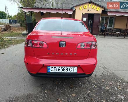 Красный Сеат Кордоба, объемом двигателя 1.98 л и пробегом 179 тыс. км за 4250 $, фото 8 на Automoto.ua