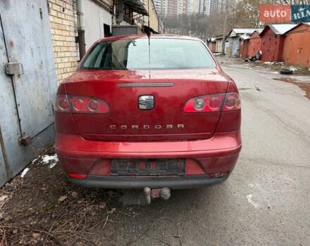 Красный Сеат Кордоба, объемом двигателя 2 л и пробегом 182 тыс. км за 1800 $, фото 1 на Automoto.ua