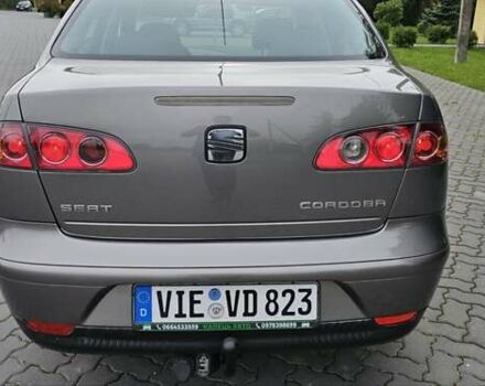Сірий Сеат Cordoba, об'ємом двигуна 1.4 л та пробігом 200 тис. км за 5450 $, фото 4 на Automoto.ua