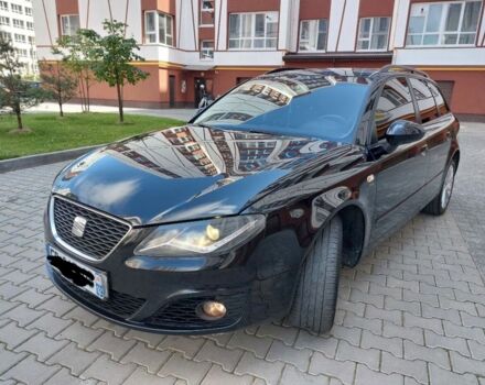 Черный Сеат Эксео, объемом двигателя 2 л и пробегом 217 тыс. км за 8350 $, фото 1 на Automoto.ua