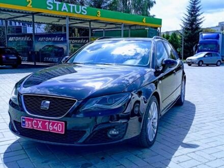 Черный Сеат Эксео, объемом двигателя 2 л и пробегом 214 тыс. км за 10000 $, фото 1 на Automoto.ua