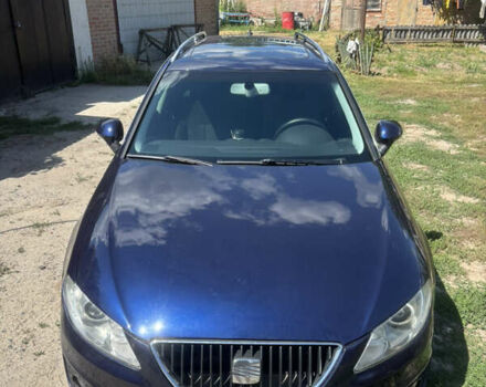 Синий Сеат Эксео, объемом двигателя 1.98 л и пробегом 212 тыс. км за 6999 $, фото 1 на Automoto.ua